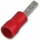 Insulated Red 19 Amp 10 mm Blade Contact Crimp Terminal 